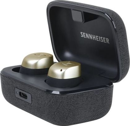 Sennheiser MOMENTUM True Wireless 4 – bezdrôtové slúchadlá s ANC, Gold – detail 1