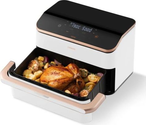 Cosori Dual Blaze TwinFry Smart – teplovzdušná fritéza 10 l, biela, CAF-TF101S-WEUR