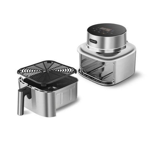 Cosori Iconic Single Smart CAF-SE601S-CEU – teplovzdušná fritéza 6,2 l, nerezová – detail 1