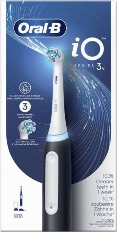 Balenie čiernej kefky Oral-B iO Series 3