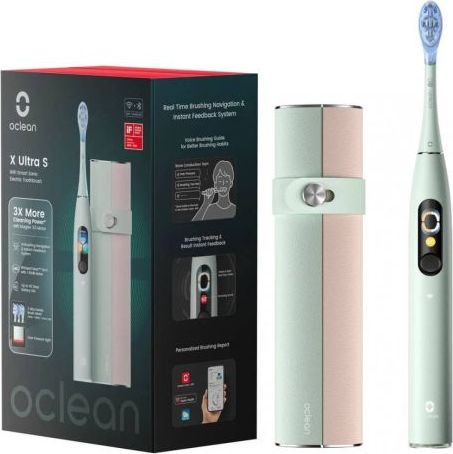 Oclean X Ultra S Green s dotykovým displejom a cestovným puzdrom