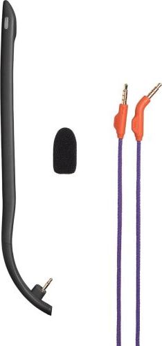 JBL Quantum 250 – odpojiteľný mikrofón a kábel