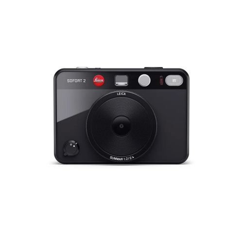 Leica SOFORT 2 čierna – predná strana