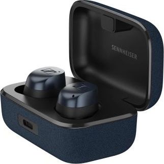 Sennheiser MOMENTUM True Wireless 4 – bezdrôtové slúchadlá s ANC, Denim – detail 1