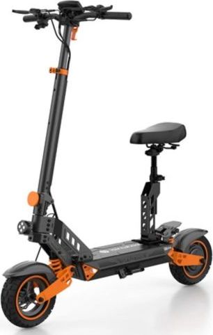 isinwheel D2 Plus Premium – elektrická kolobežka, 48 V / 20 Ah, čierna, so sedadlom – detail 1