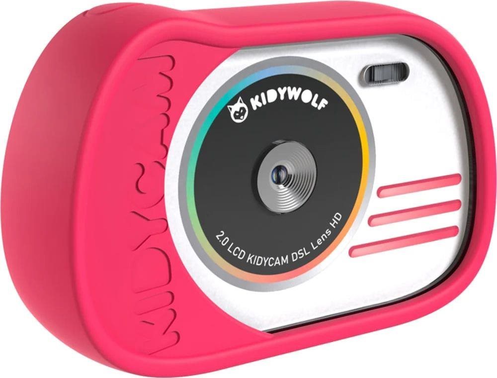 Kidywolf detský vodotesný fotoaparát Kidycam, ružový