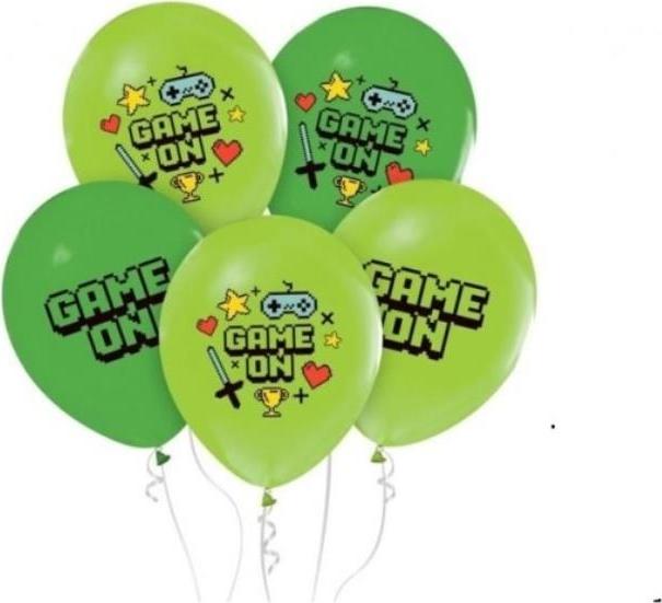 GoDan Balóniky latexové Game On – Minecraft 30 cm 5 ks