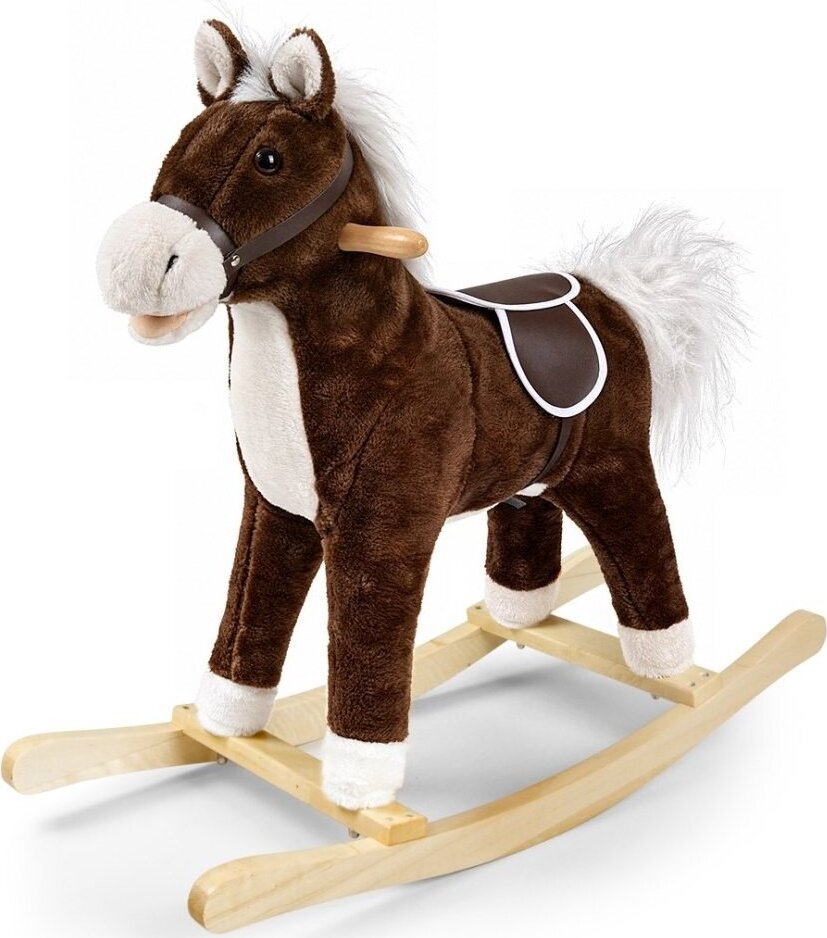 Milly Mally Hojdací kôň Teddy Dark Brown
