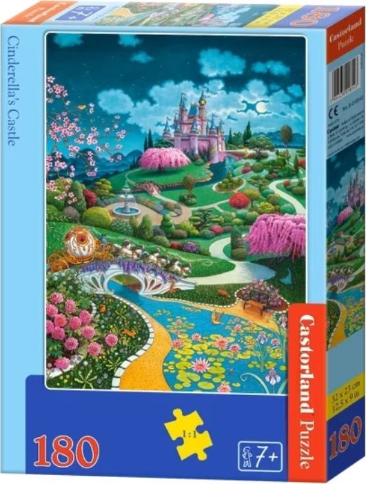 Castorland Popoluškin zámok 180 dielikov