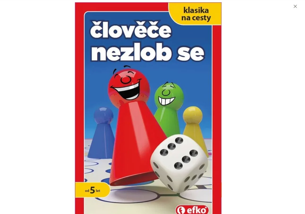 Mikrotrading Človeče, nehnevaj sa! – spoločenská hra na cesty