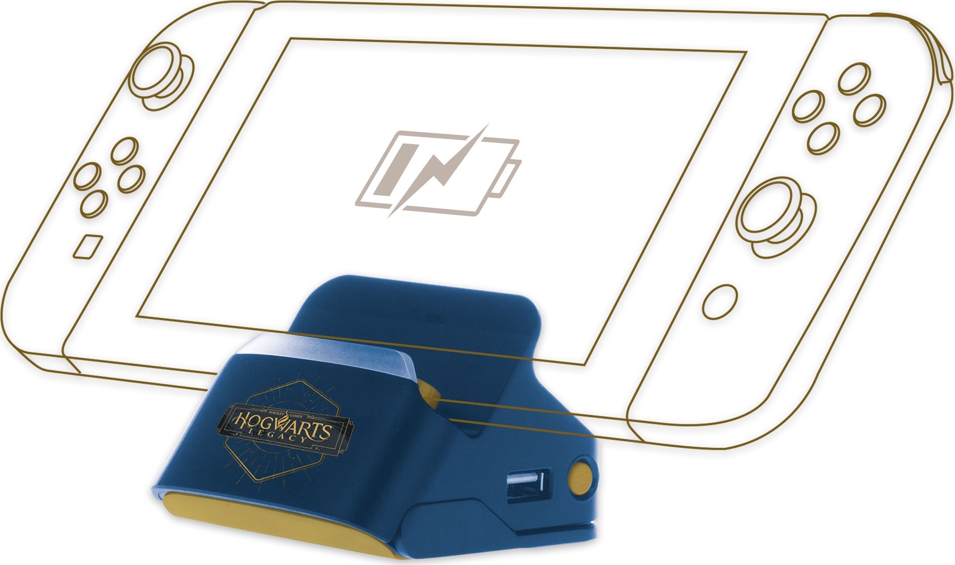 Freaks and Geeks Charging Stand – Hogwarts Legacy – Nintendo Switch