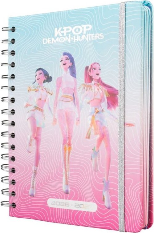 K-POP Demon hunters – Plánovací týždenný diár 2026/2027