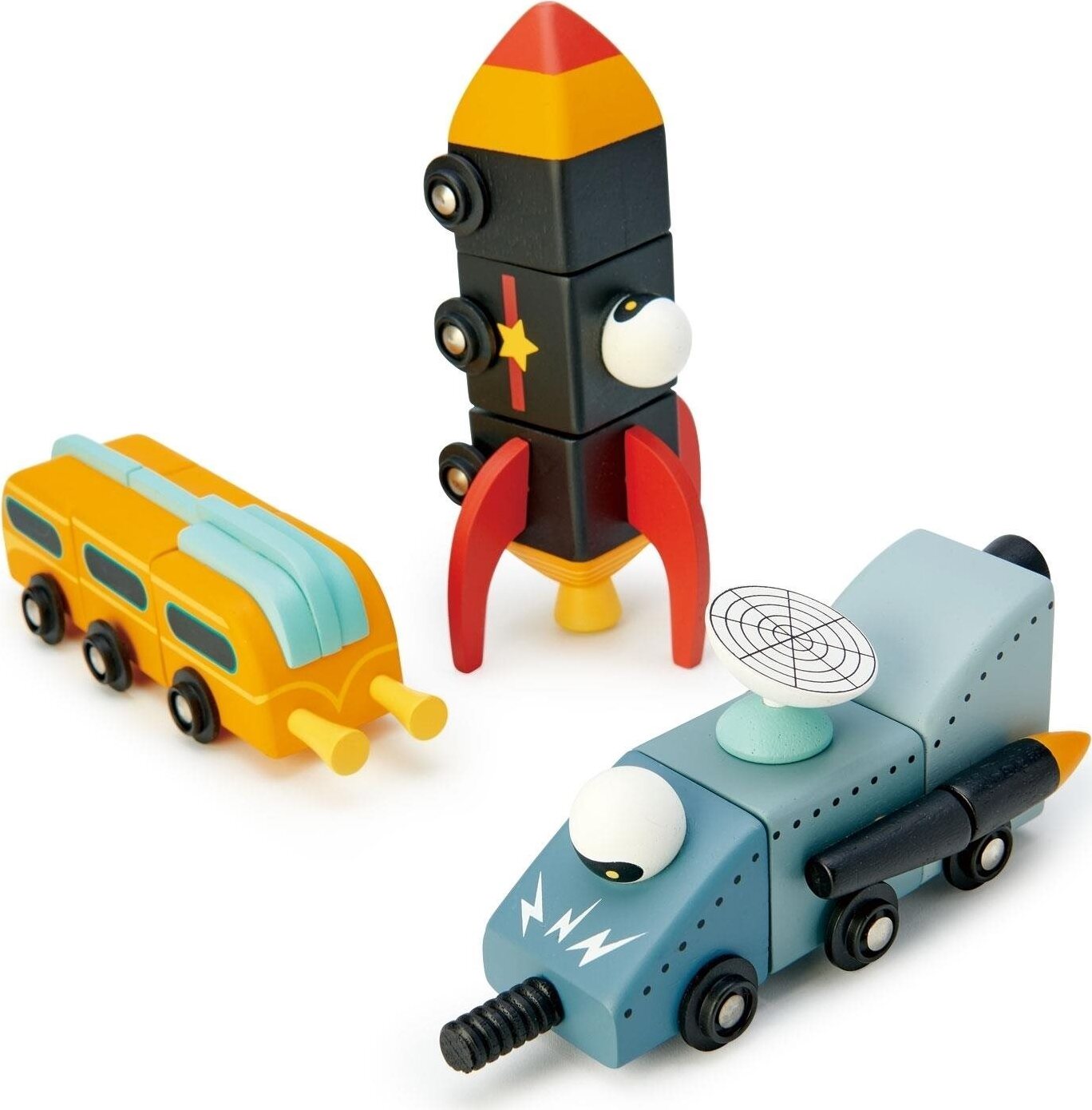 Tender Leaf Detská konštrukčná hračka Space Race