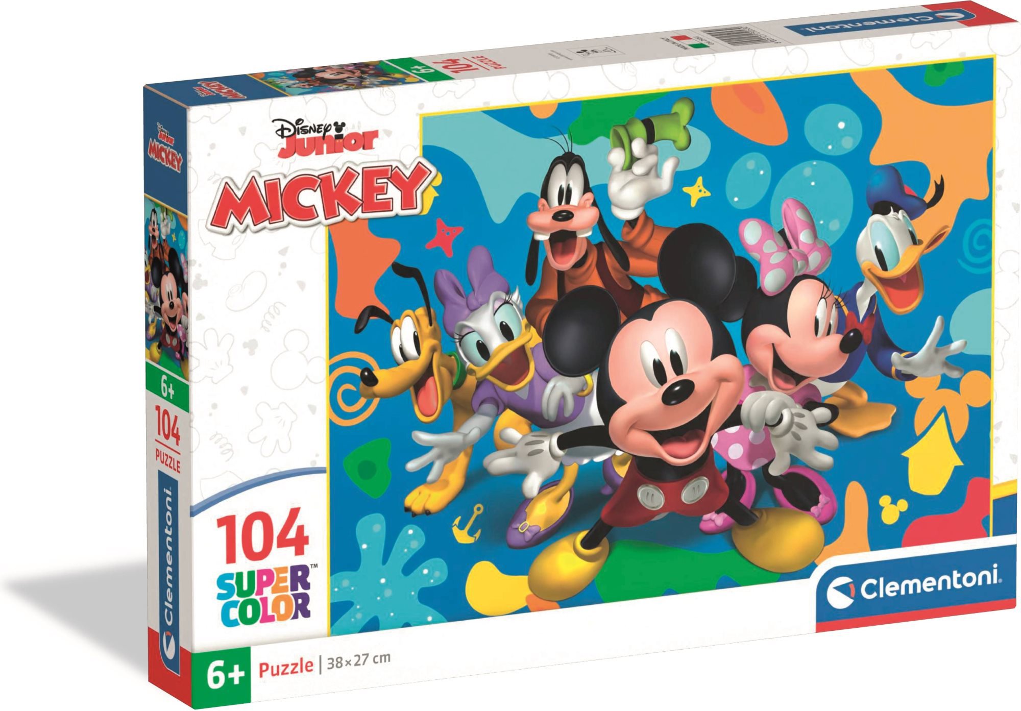 Clementoni Mickey a priatelia 104 dielikov
