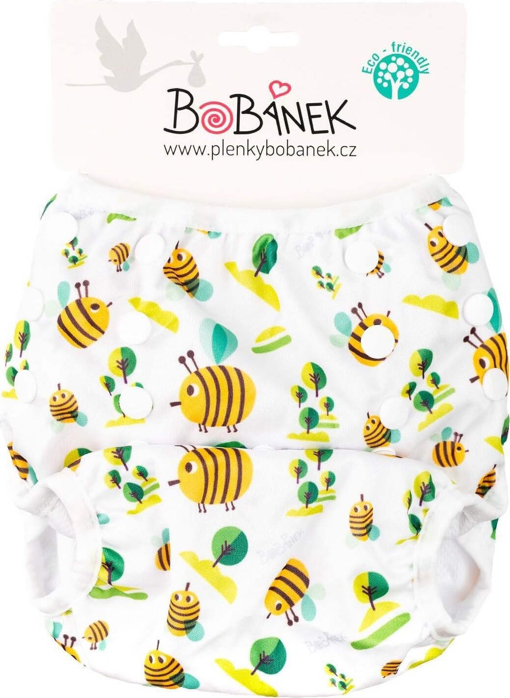 Bobánek Rostoucí plavky pro miminka velké, Včelky