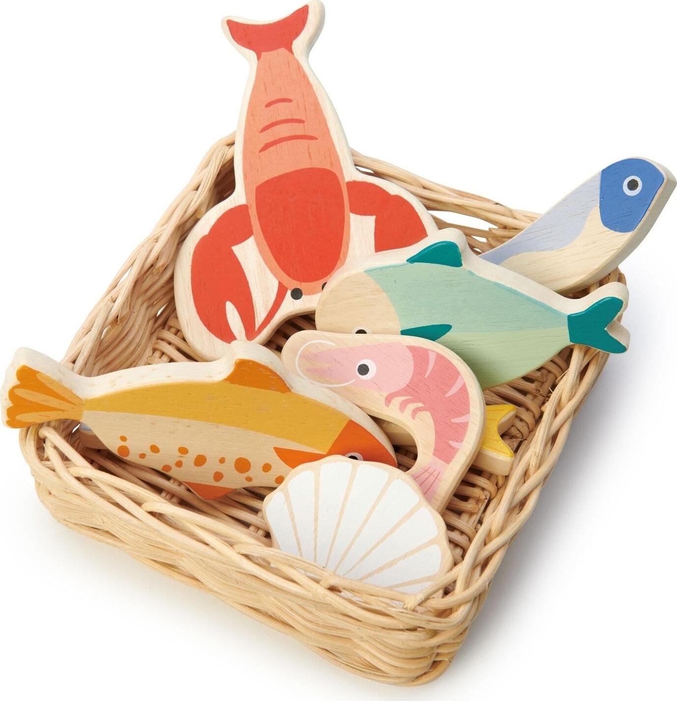 Tender Leaf Sada rýb a morských plodov Seafood Basket