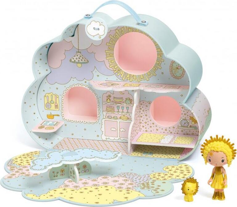Djeco Tinyly figúrka Sunny a obláčikový domček