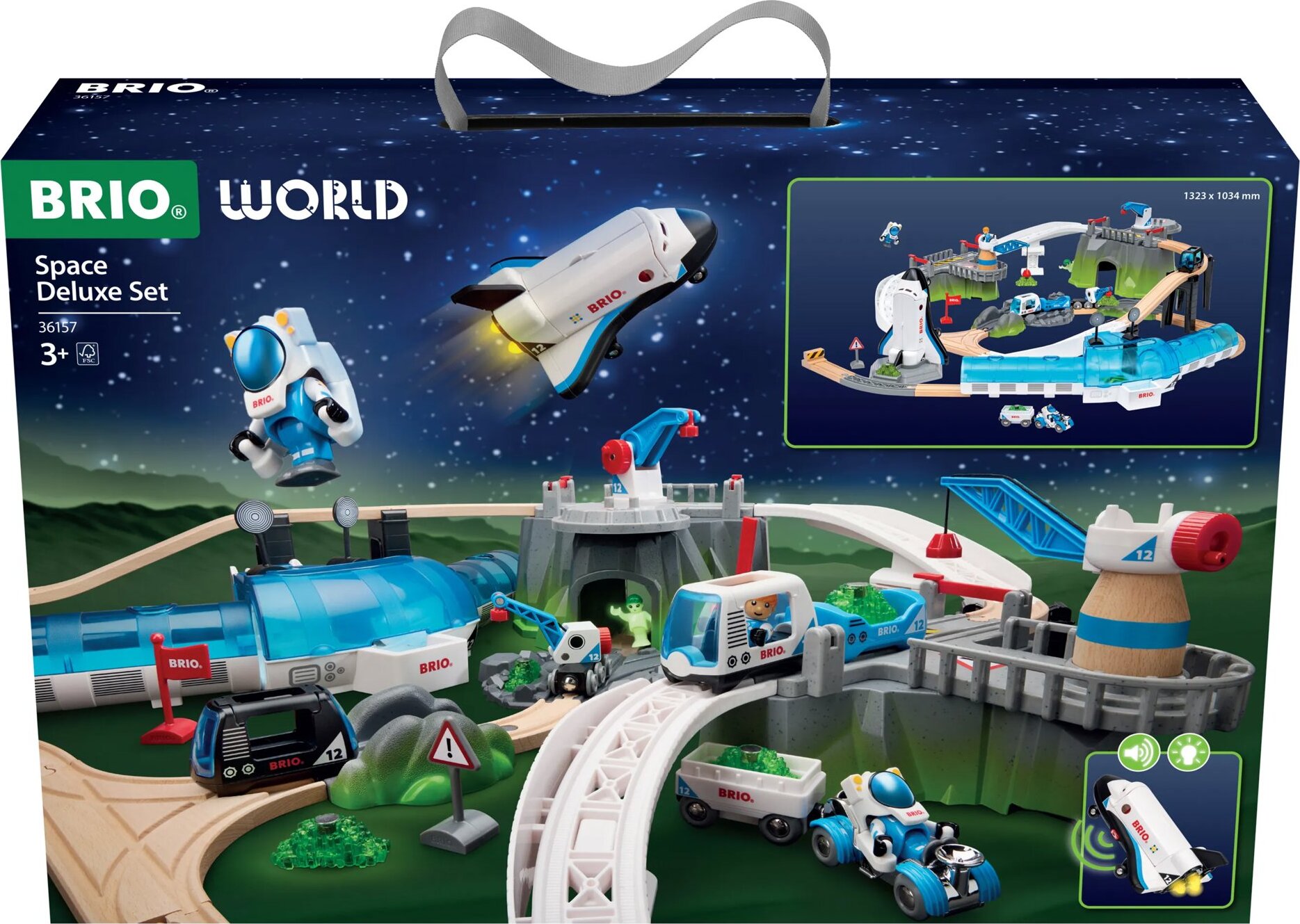 Brio 36157 Vesmírna súprava Deluxe