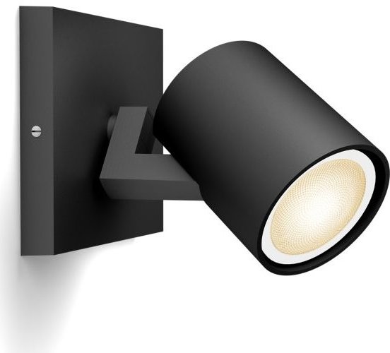 Philips Hue WA Runner bodové LED svietidlo GU10 5 W 350 lm 2200 – 6500 K IP20 čierne + ovládač
