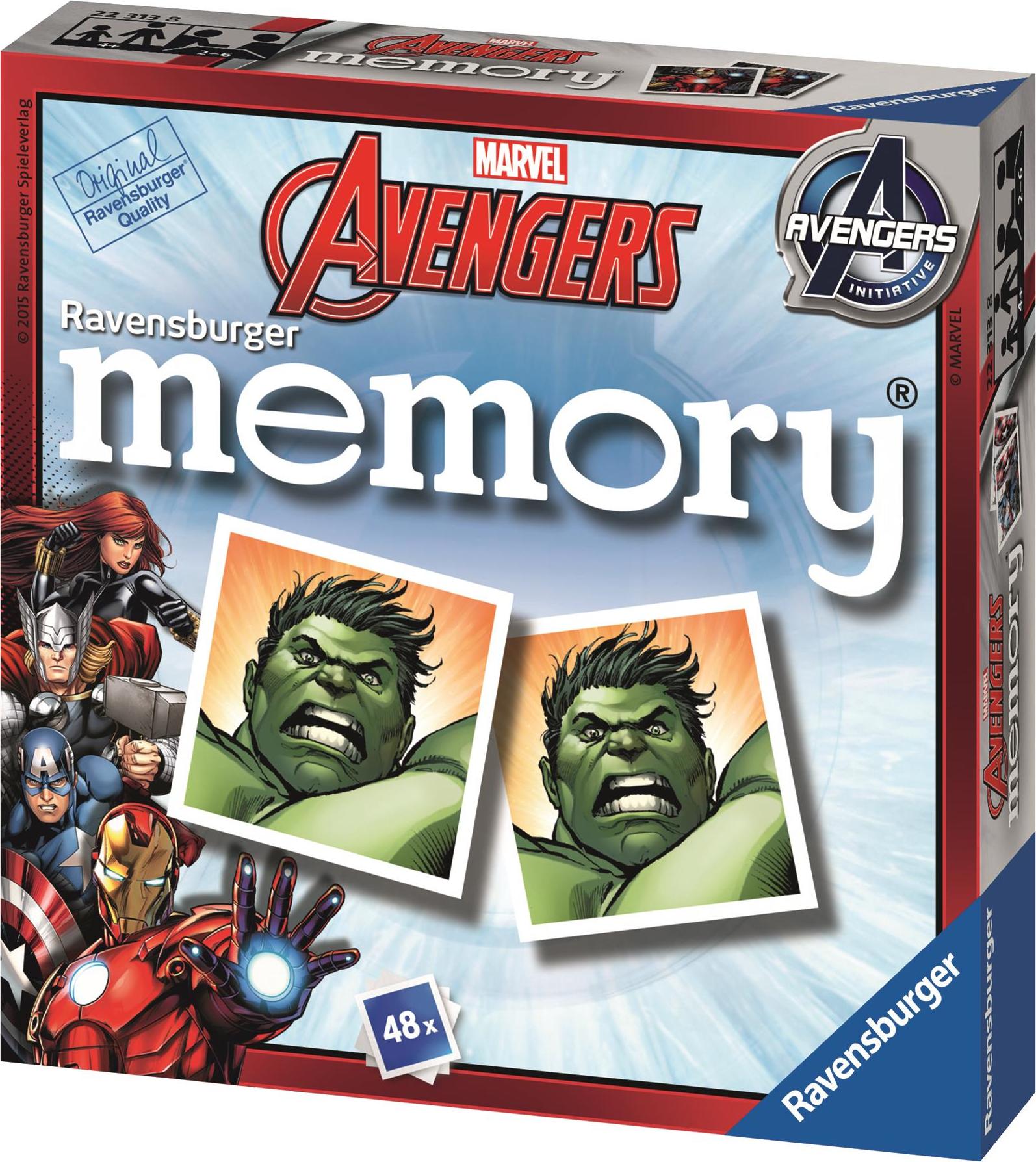 Ravensburger 223138 Mini Memory Marvel: Avengers