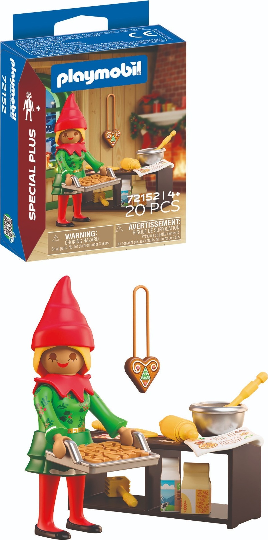 Playmobil 72152 Vianočný škriatok s cukrovinkami
