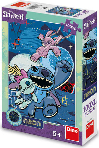 Dino Stitch XL neon