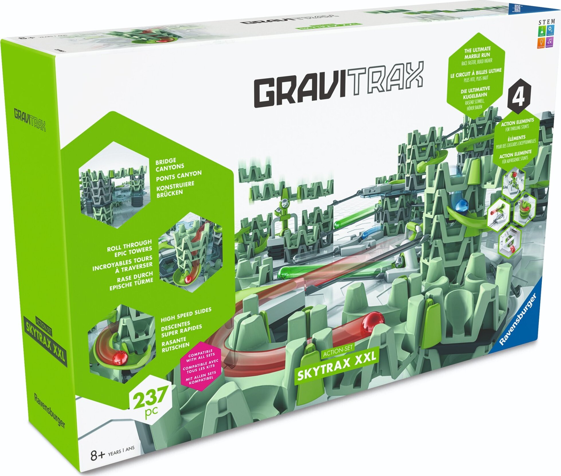 Ravensburger 259601 GraviTrax Skytrax Štartovacia súprava XXL