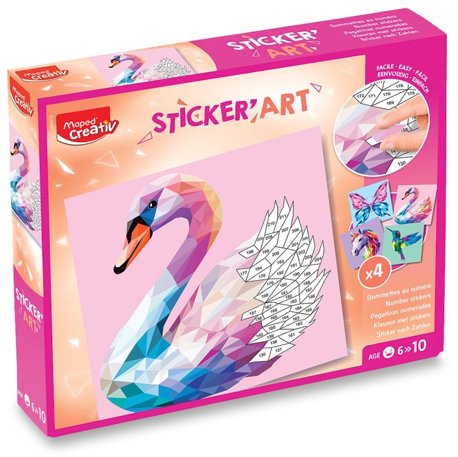 MAPED Sticker'Art Elegant Creatures