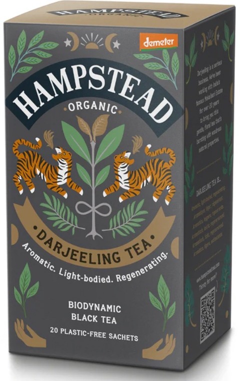 Hampstead Tea BIO čierny čaj Darjeeling 20 ks