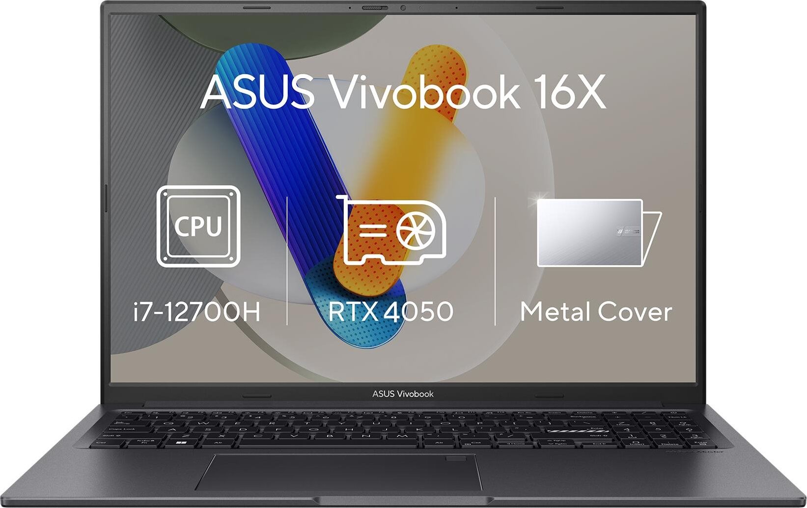 ASUS Vivobook 16X K3605ZU-RP281X Indie Black kovový