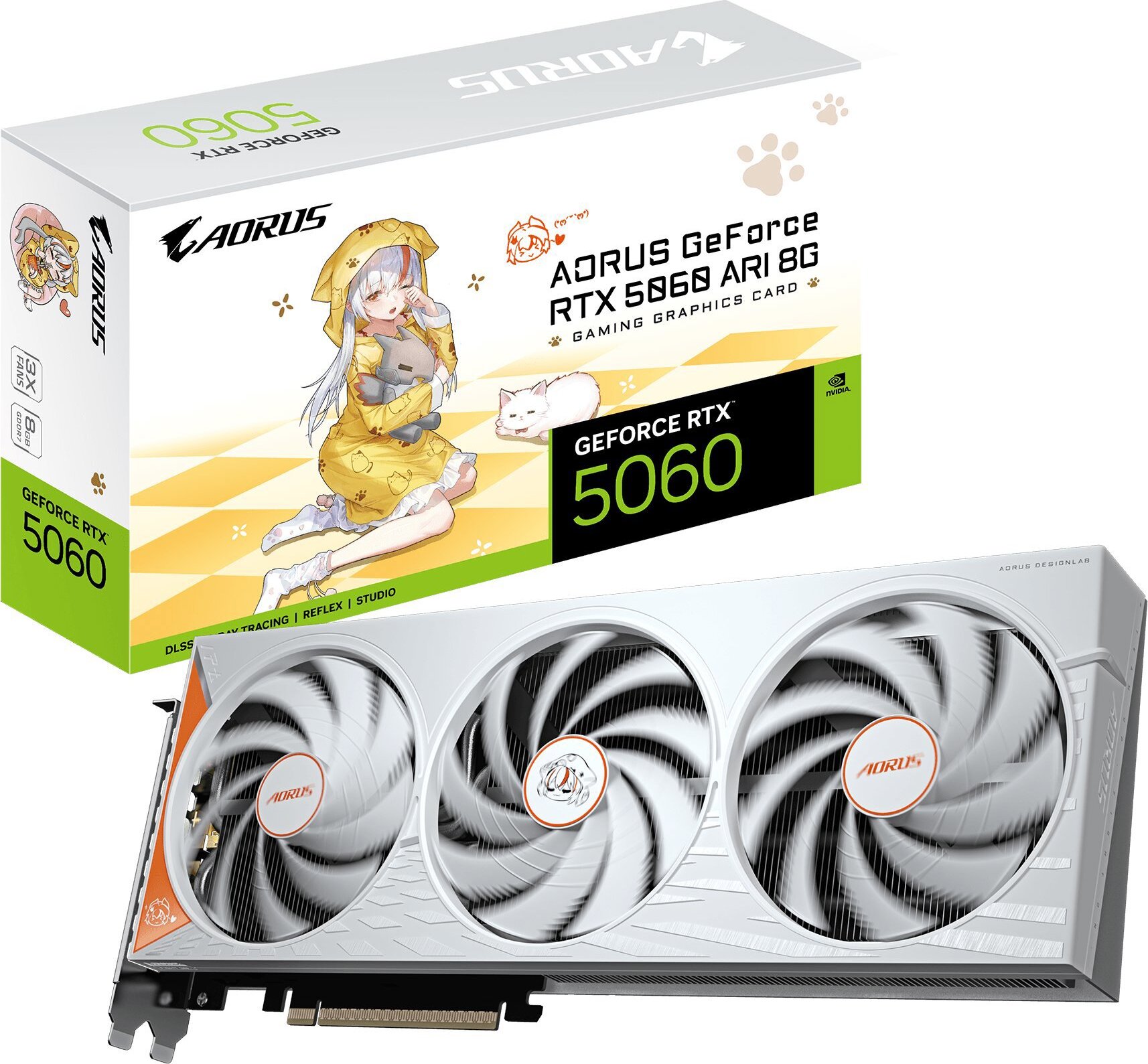 GIGABYTE AORUS GeForce RTX 5060 ARI 8G