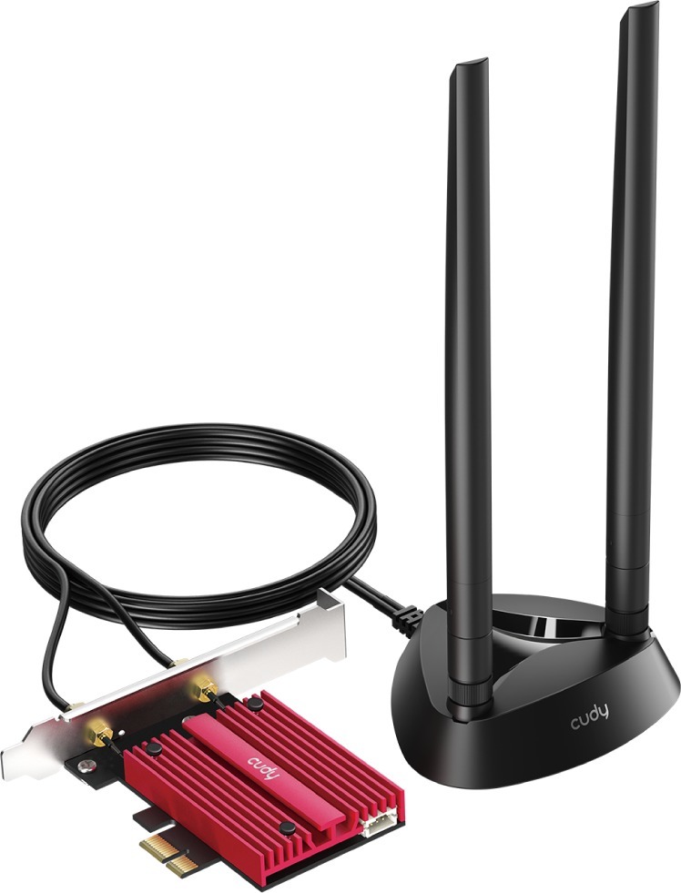 CUDY BE9300 WiFi 7 Bluetooth 5.4 PCI-E Adapter