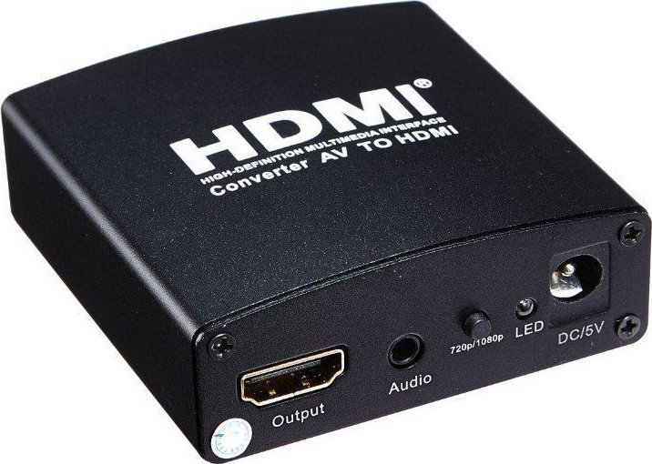 PremiumCord prevodník AV signálu a zvuku na HDMI