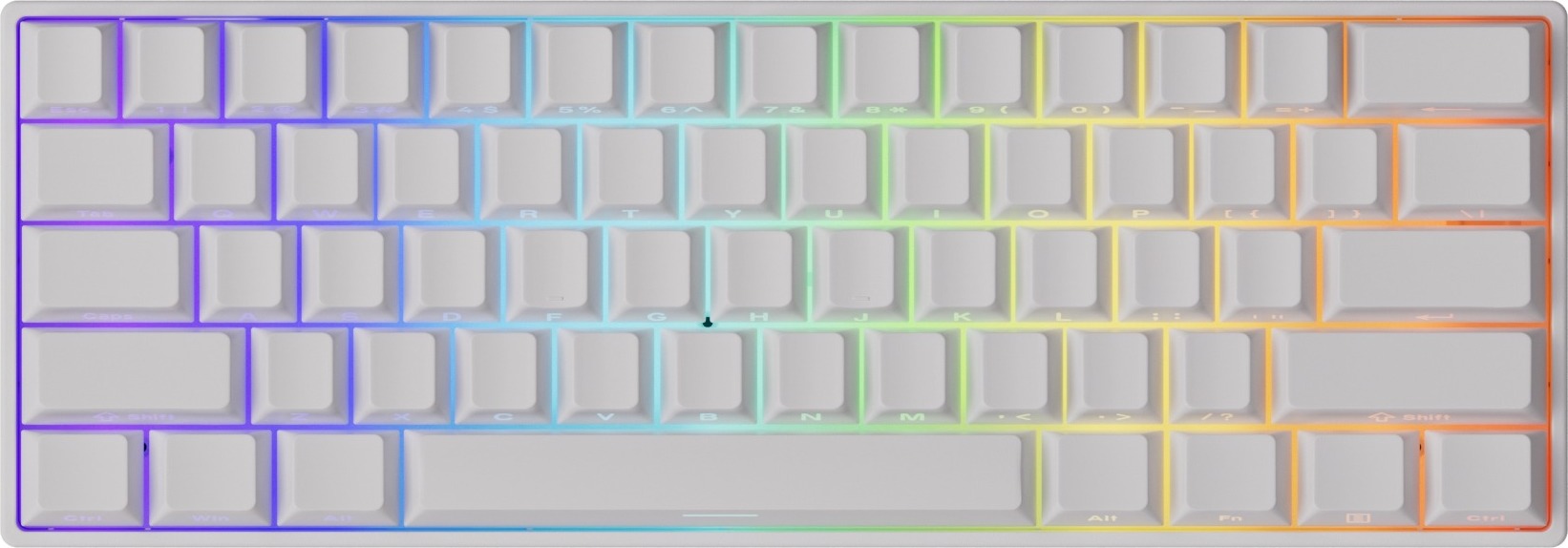 AKKO MONSGEEK FUN60 Pro-ST Wired White (Wired 8K Polling Rate)