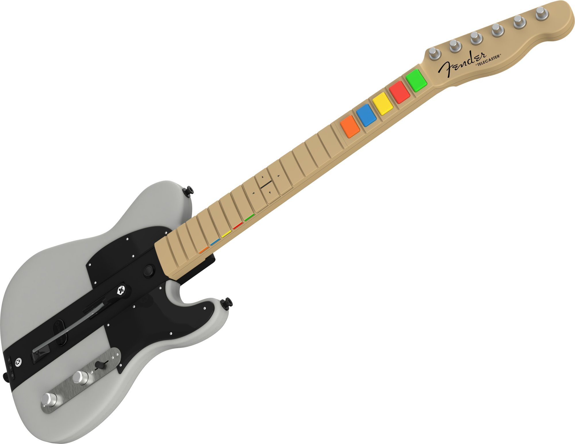 Drakong InfinaKore Fender Telecaster Wireless Guitar Controller for Nintendo Switch 2 (White)