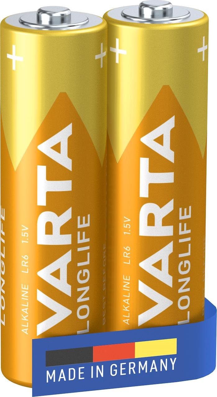 VARTA alkalická batéria Longlife AA 2 ks