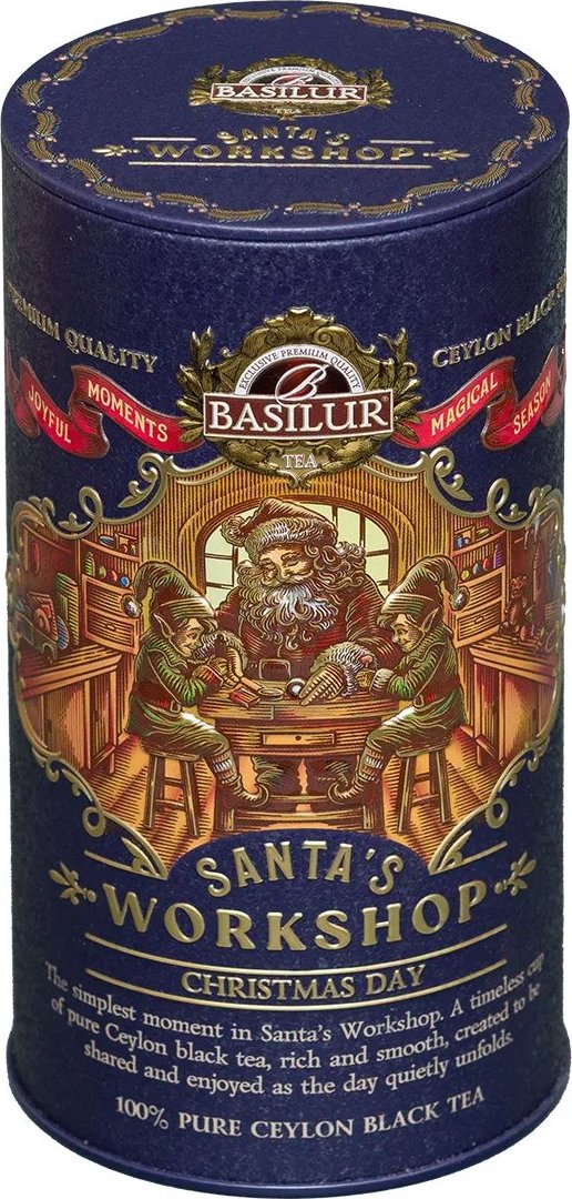 BASILUR Santa´s Workshop Christmas Day, plech, 75 g
