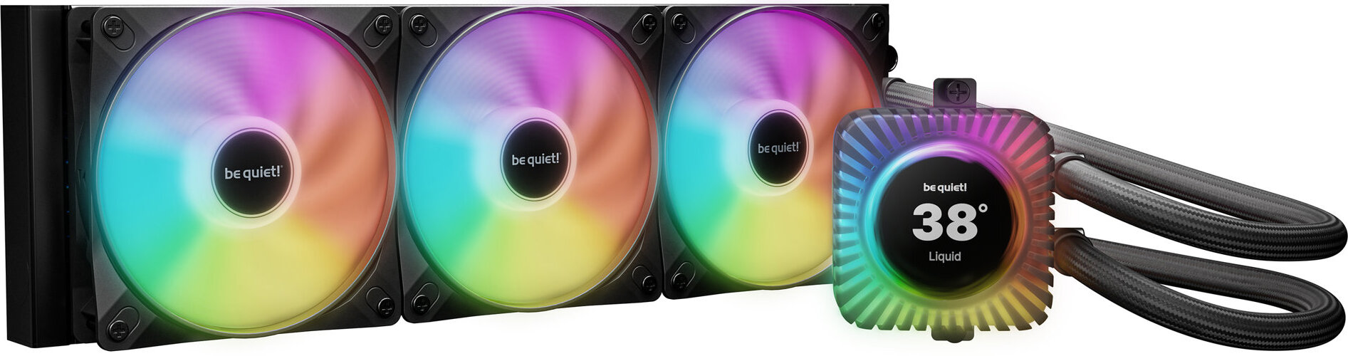 Be quiet! Light Loop IO LCD ARGB 360 mm Black