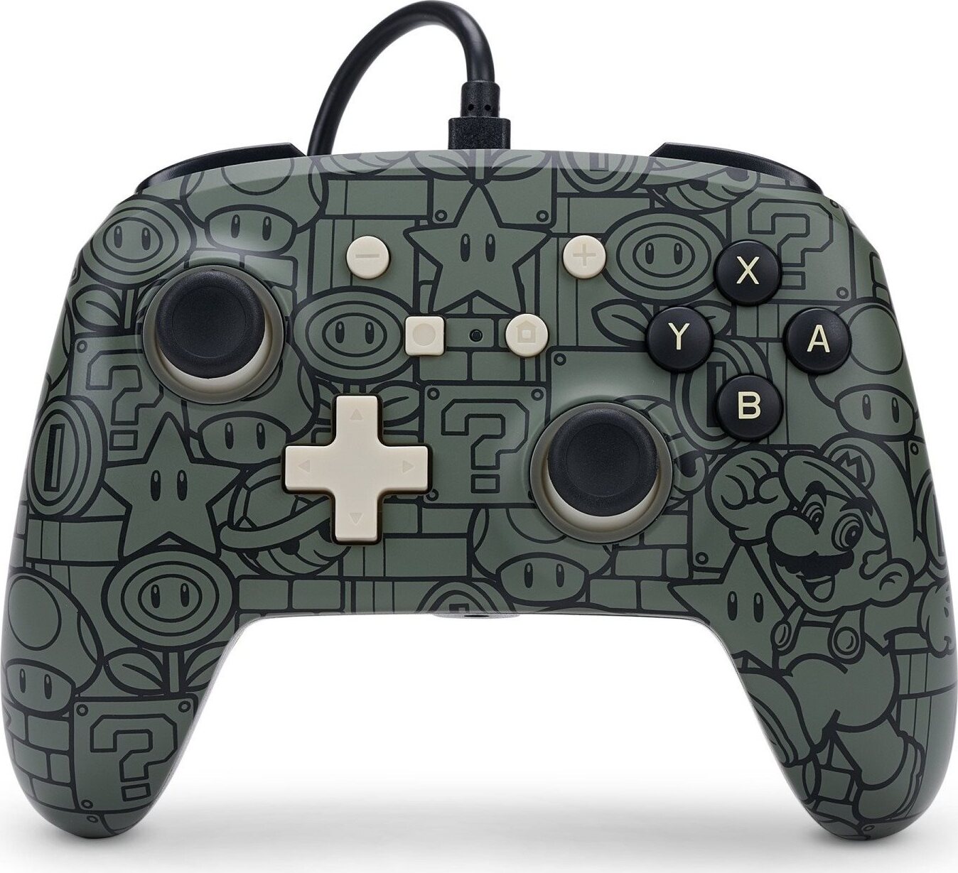 PowerA Enhanced Wired Controller - Power-Up Mario - Nintendo Switch