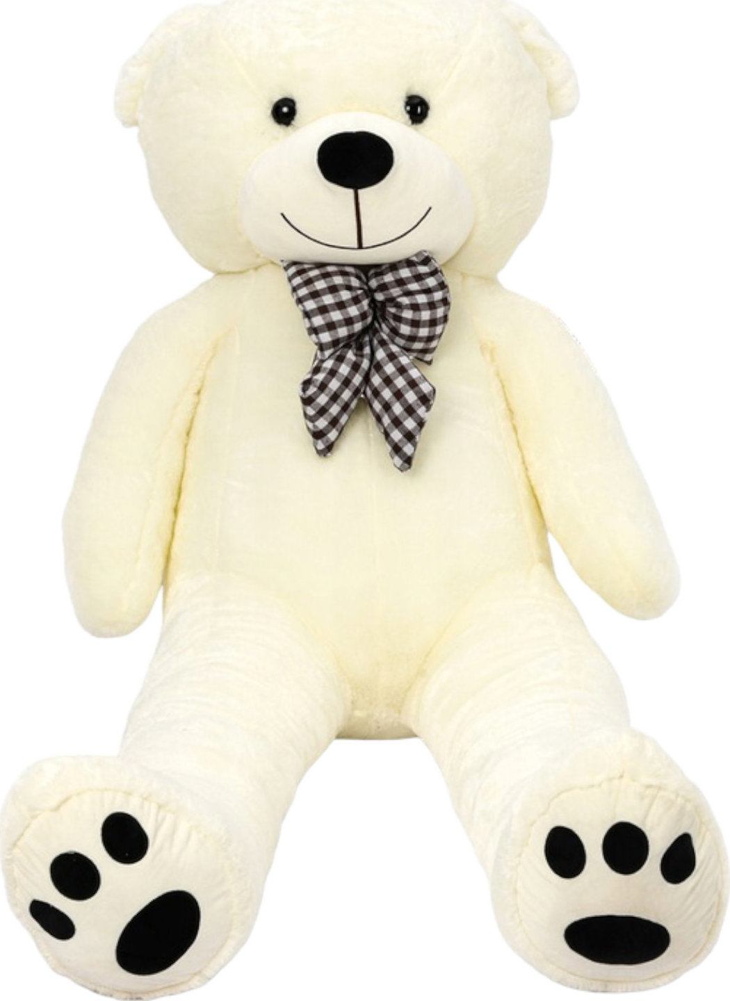 Kruzzel 25925 Veľký plyšový medveď 180 cm, krémový