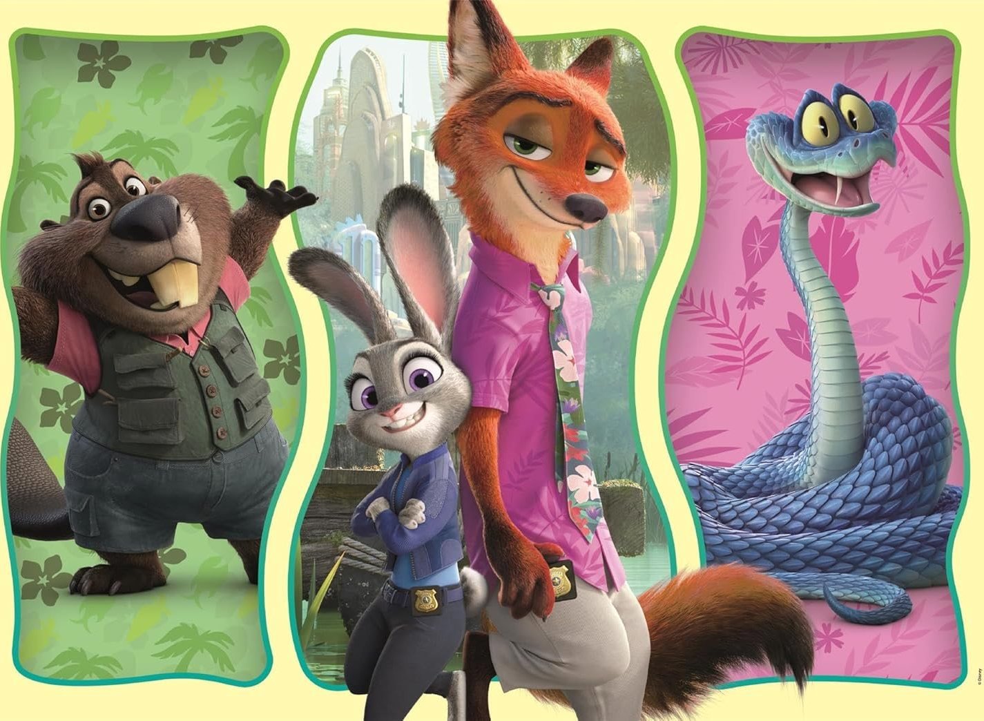 Clementoni Zootropolis – puzzle 104 dielikov