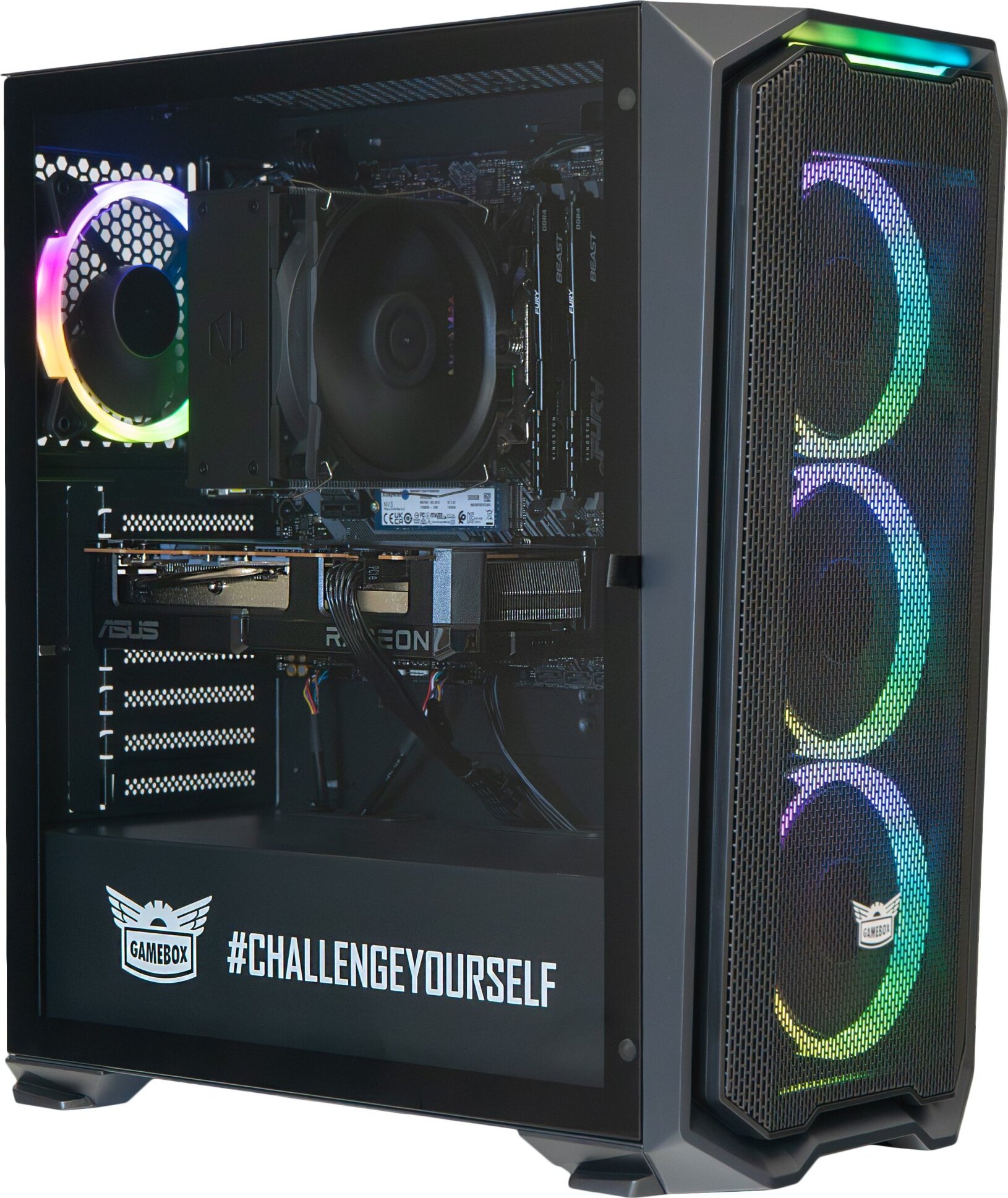 AlzaPC GameBox Core – R5/RX7600/32 GB RAM/1 TB SSD/Bez OS