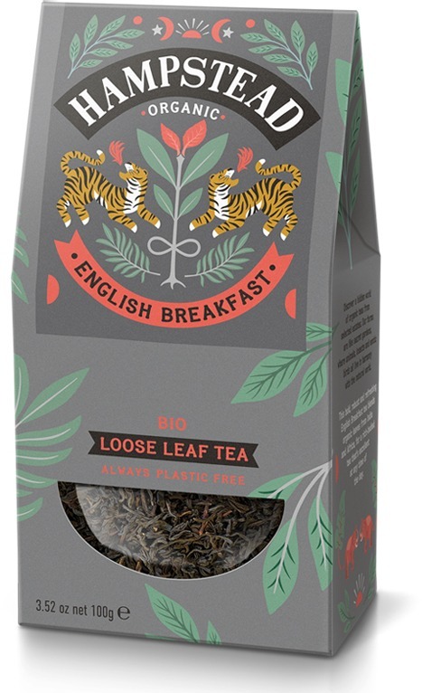 Hampstead Tea BIO English Breakfast sypaný čaj 100 g