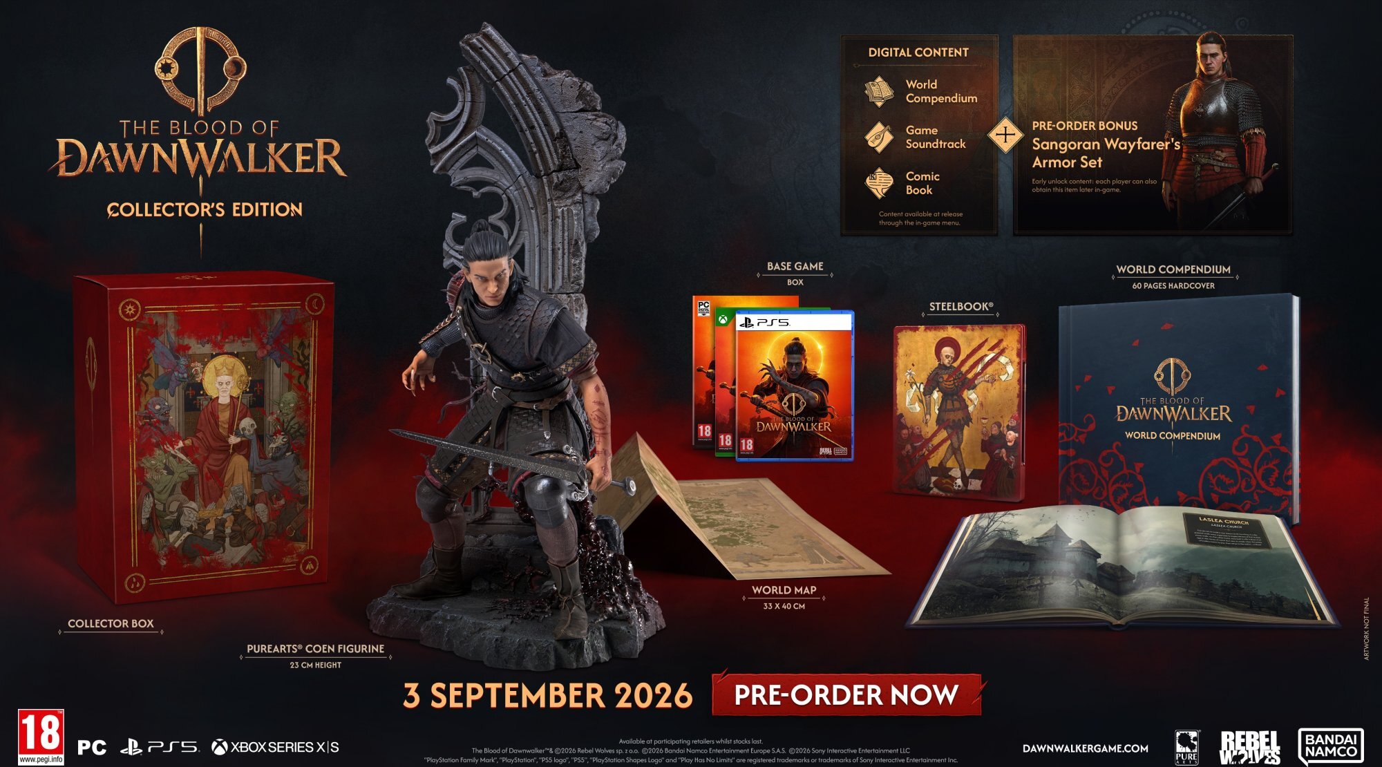 The Blood of Dawnwalker: Collectors Edition – PS5