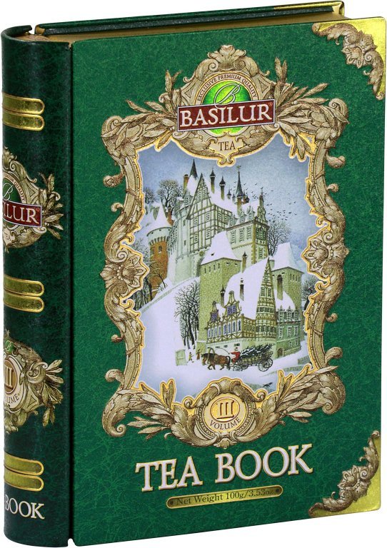 Basilur Tea Book III. Green 100 g plech