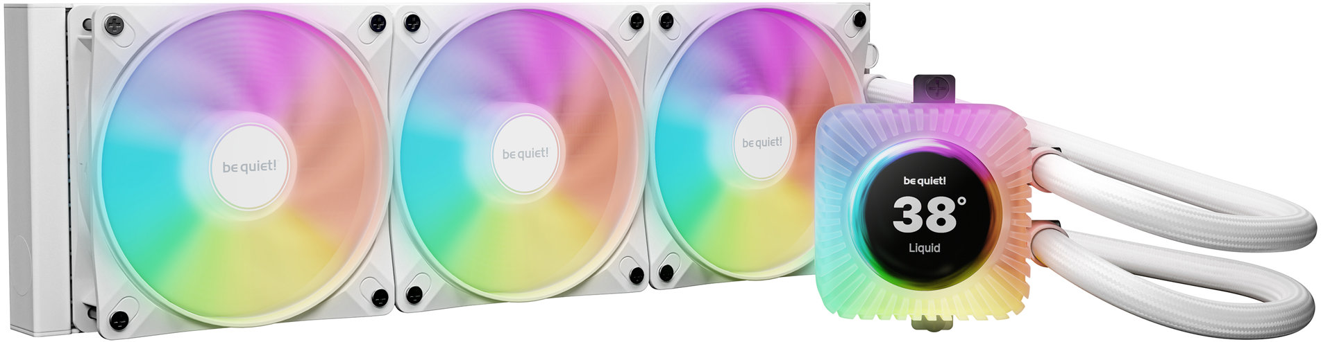 Be quiet! Light Loop IO LCD ARGB 360 mm White