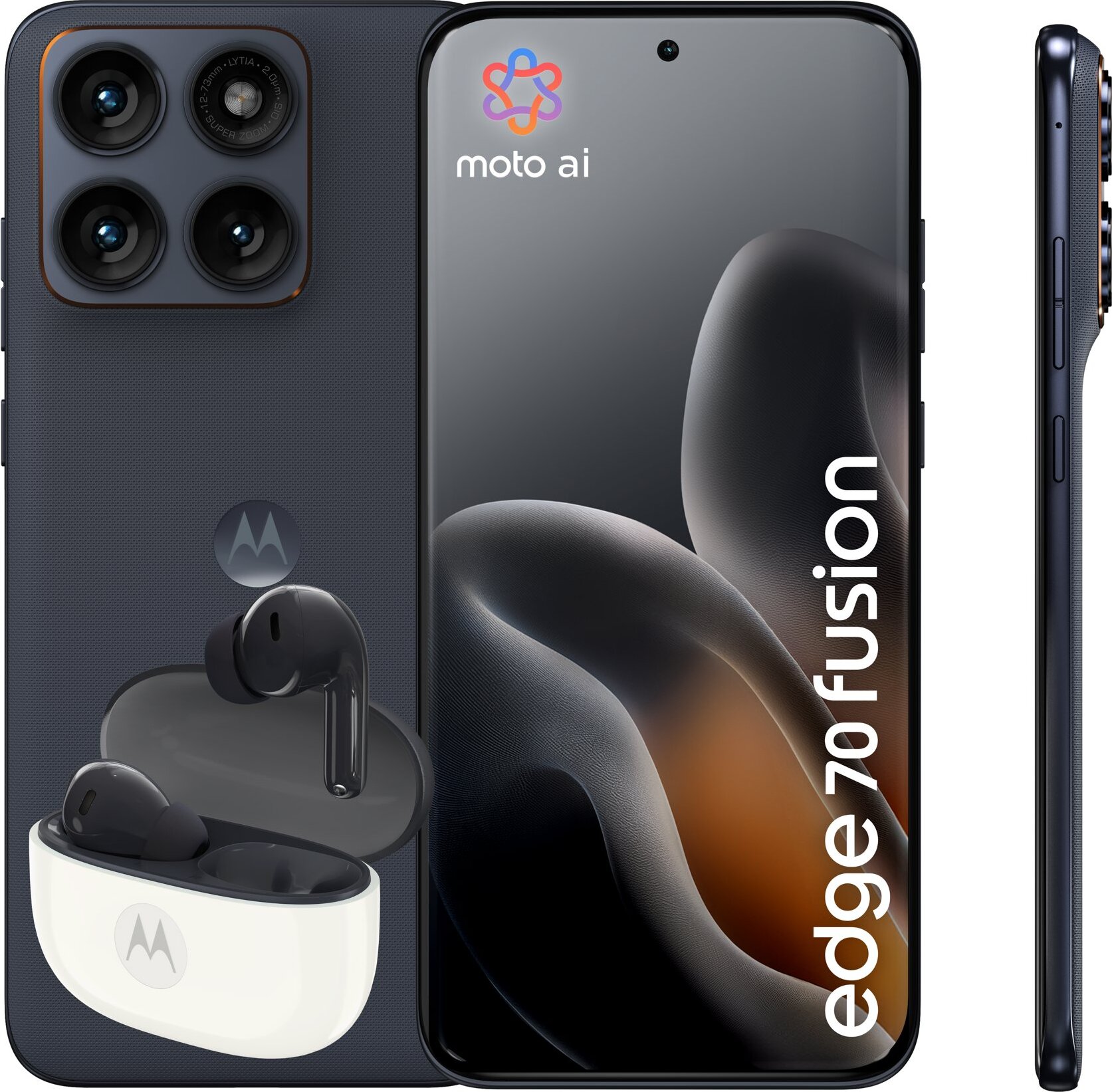 Motorola Edge 70 Fusion Power 12 GB/256 GB Pantone Silhouette + Moto Buds 2