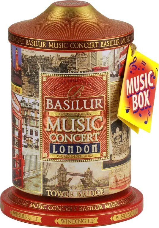 BASILUR Music Concert London plech 100 g