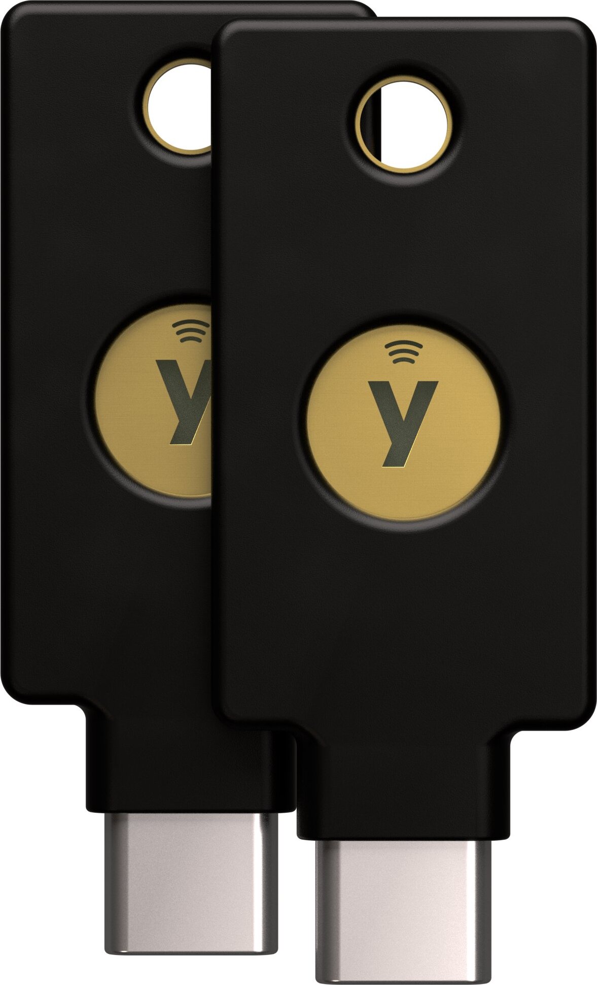 Yubico YubiKey 5C NFC – 2 Pack – black