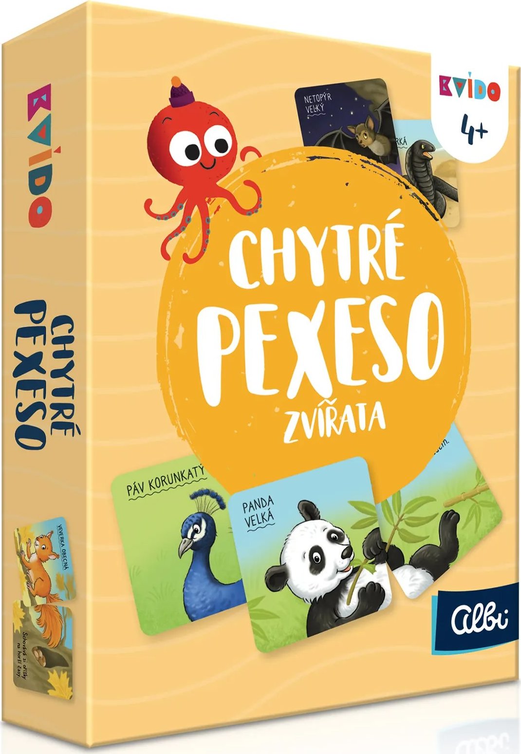 Albi Kvído – Inteligentné pexeso 2 – Zvieratá
